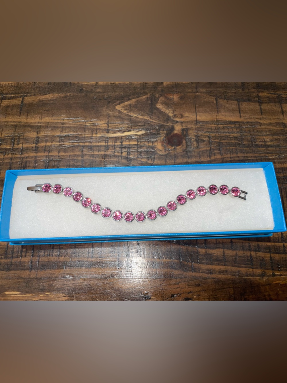 Touchstone Crystal by Swarovski Ice Bracelet in Rose